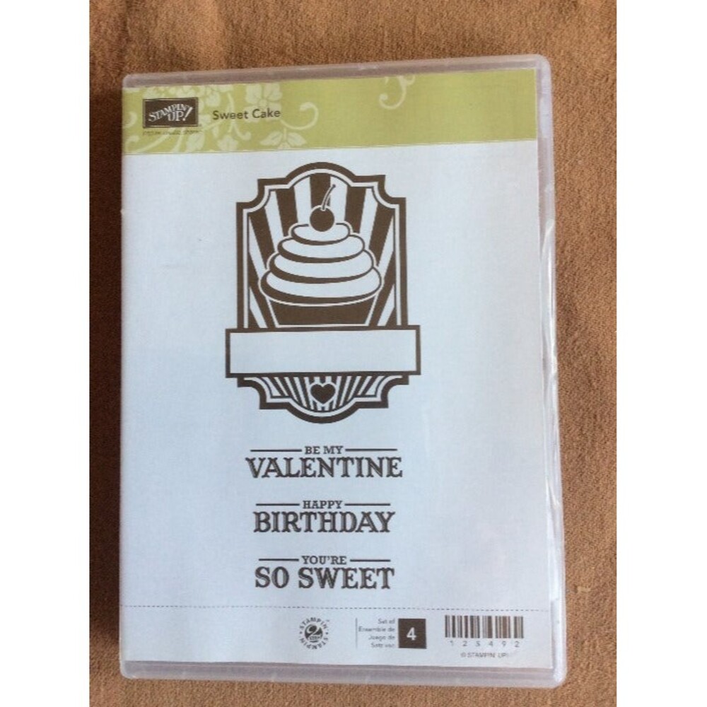 Stampin Up Sweet Cake Stamp Set B17